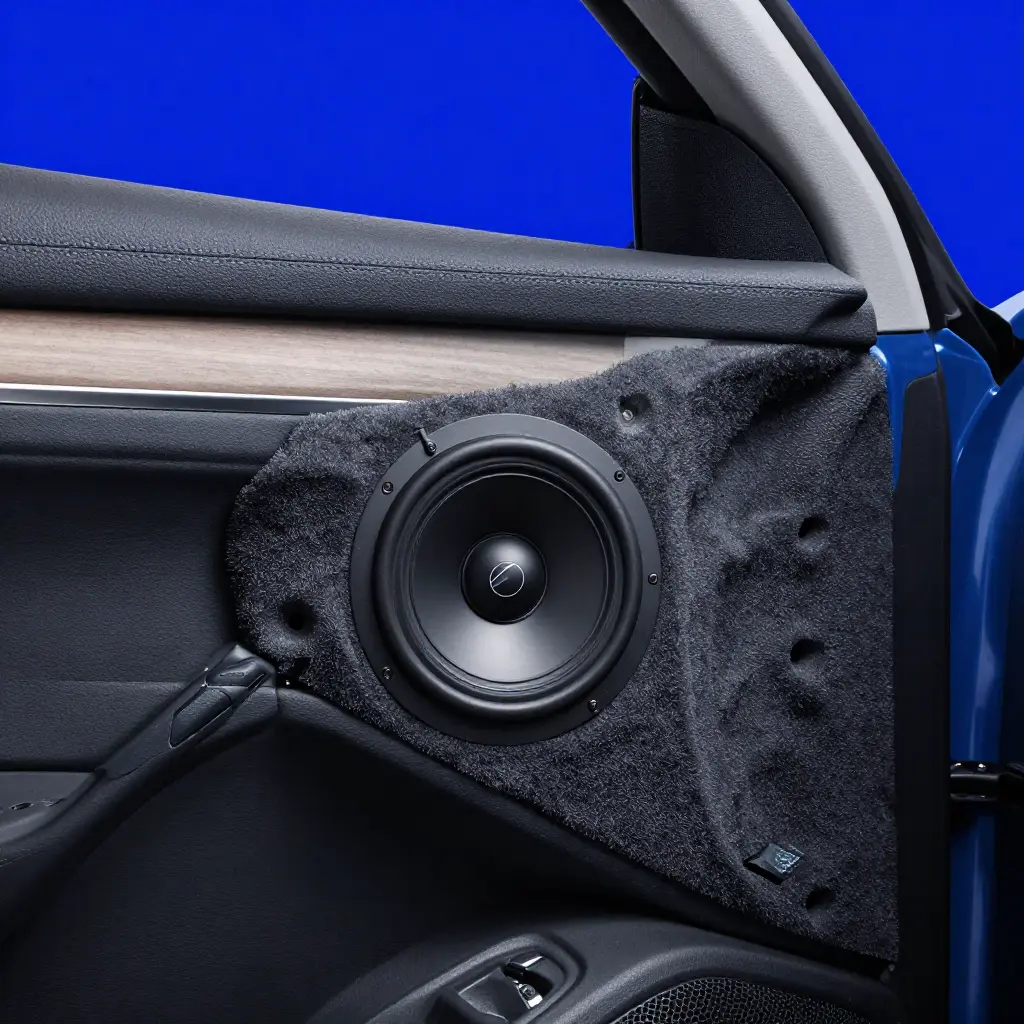 Professional car electronics installation  